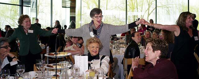 Dancing at JWA Annual Luncheon 2012