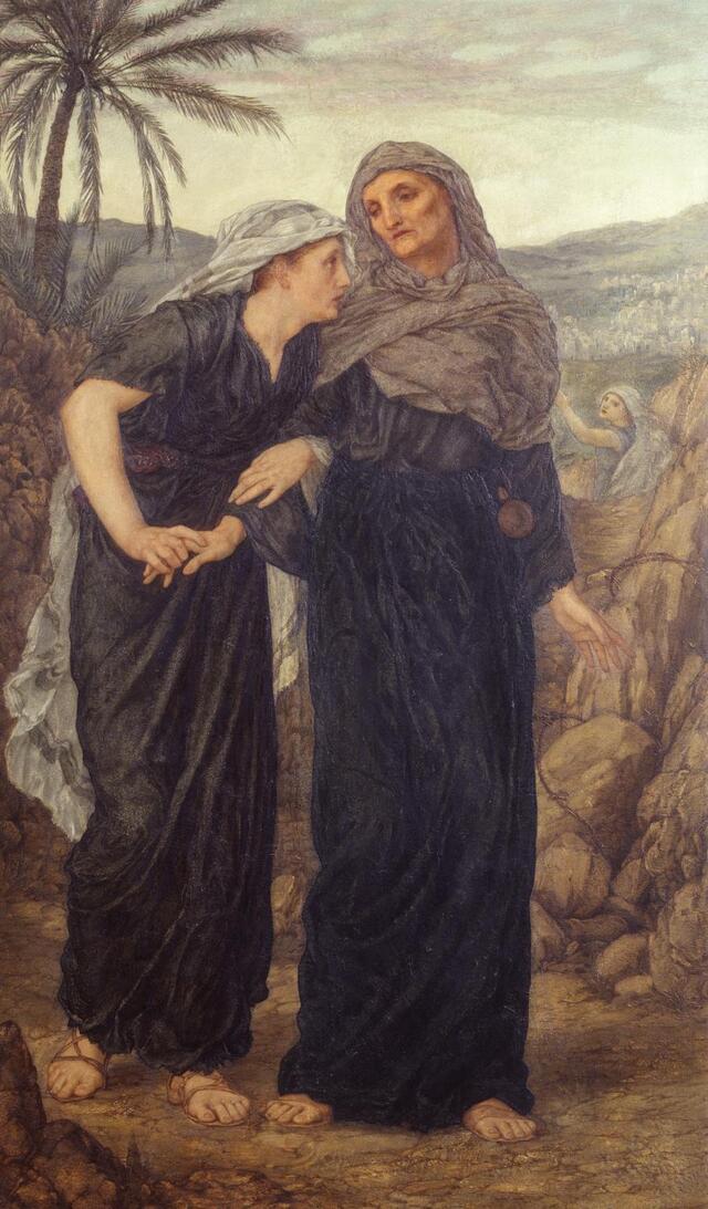 “Naomi and Ruth,” by Thomas Matthews Rooke.