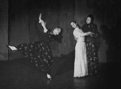 Anna Sokolow in "The Dybbuk," 1951