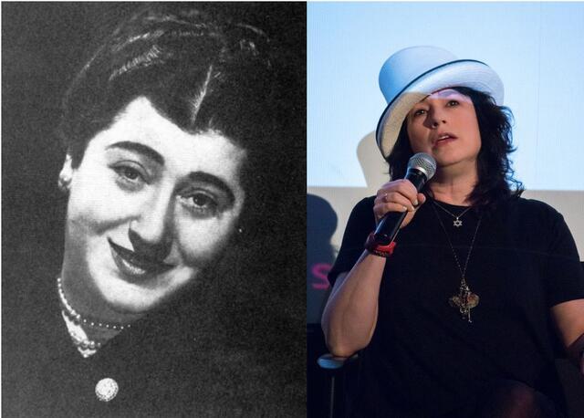 Gertrude Berg and Amy Sherman Palladino