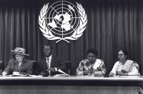 Bella Abzug at the United Nations