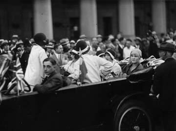 Bobbie Rosenfeld and the Members of the Canadian Women's Team, 1928