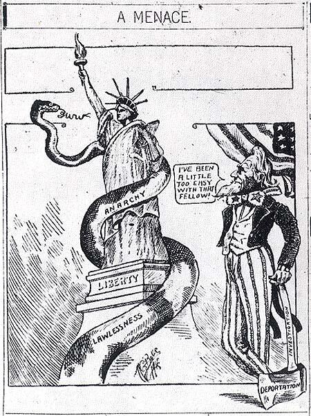 Political Cartoon on Patriotism