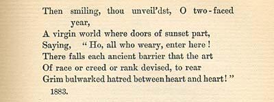 "1492" by Emma Lazarus, 1883 (Part 2 of 2) 