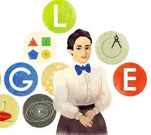 Emmy Noether, Edited Doodle 