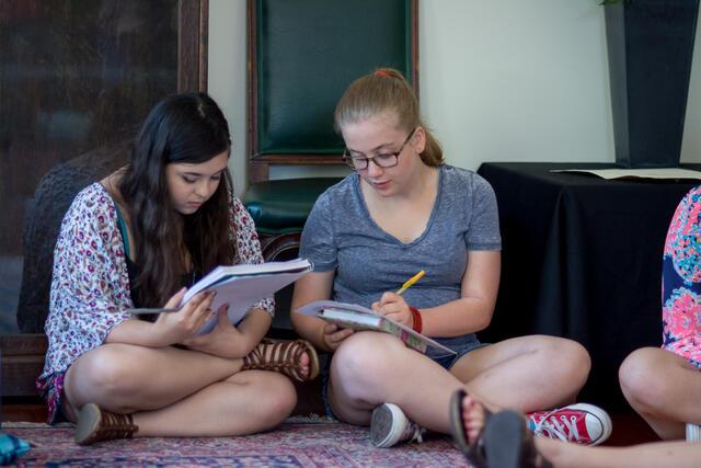 Rising Voices Fellows at a Retreat