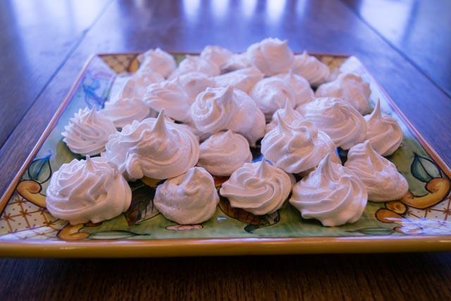 Charoset Meringue Cookies 