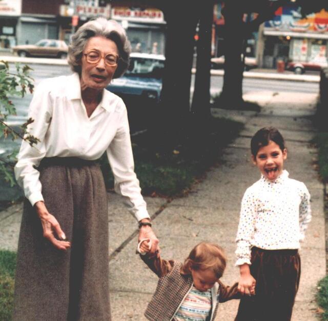 Natalia Twersky and Family, December 1985