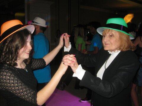 Rising Voices Fellow Gabi Cantor with her Grandmother