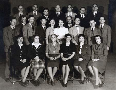 Gertrude Elion and Staff of Wellcome Research Labs