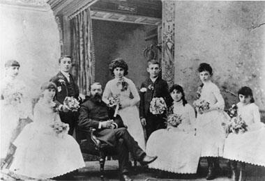 Hebrew Sunday School Confirmation Class, Temple Israel, Columbus, Ohio, 1888