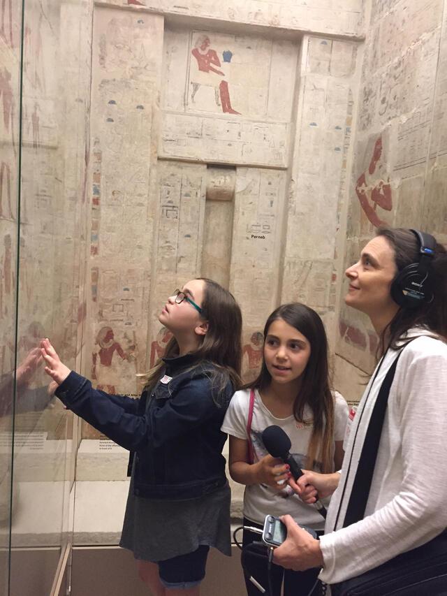 Maayan, Shalvah and Nahanni at the Met 