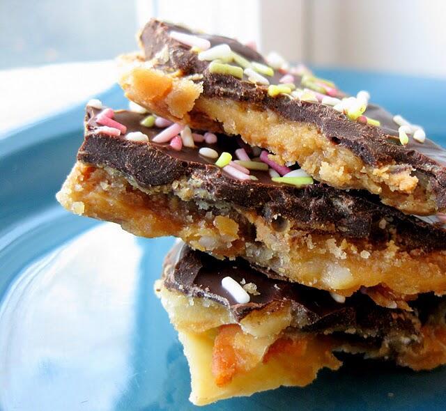 Matzah Toffee Bark