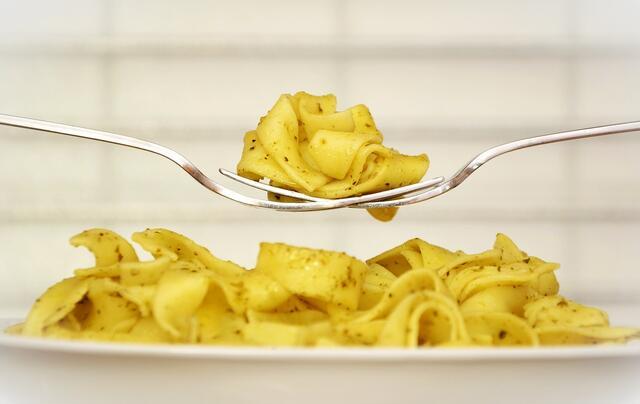 Stock Image of Pasta Dish